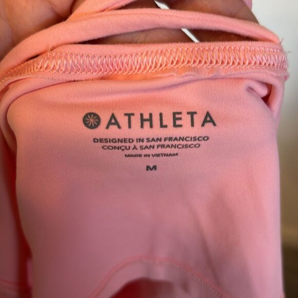 Athleta Shanti Keyhole Crop Tank Medium - Picture 2 of 4